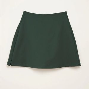 Girlfriend Collective Active Skort - Moss Green